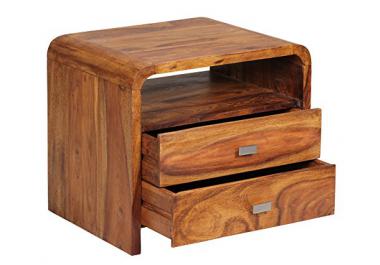 Mesitas de Noche de Madera Maciza